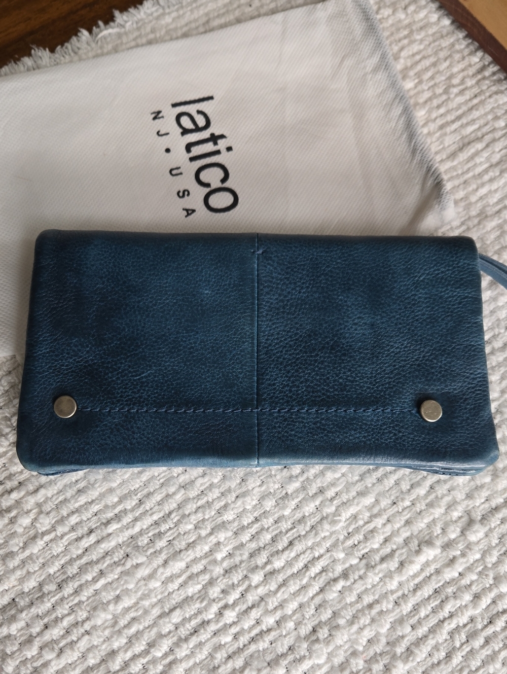 Latico Leather  Wallet - denin